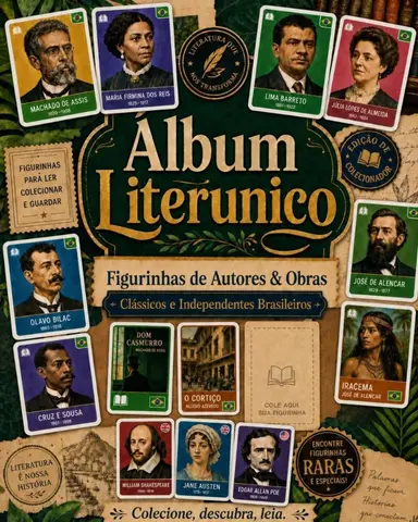 Álbum Literunico de Figurinhas