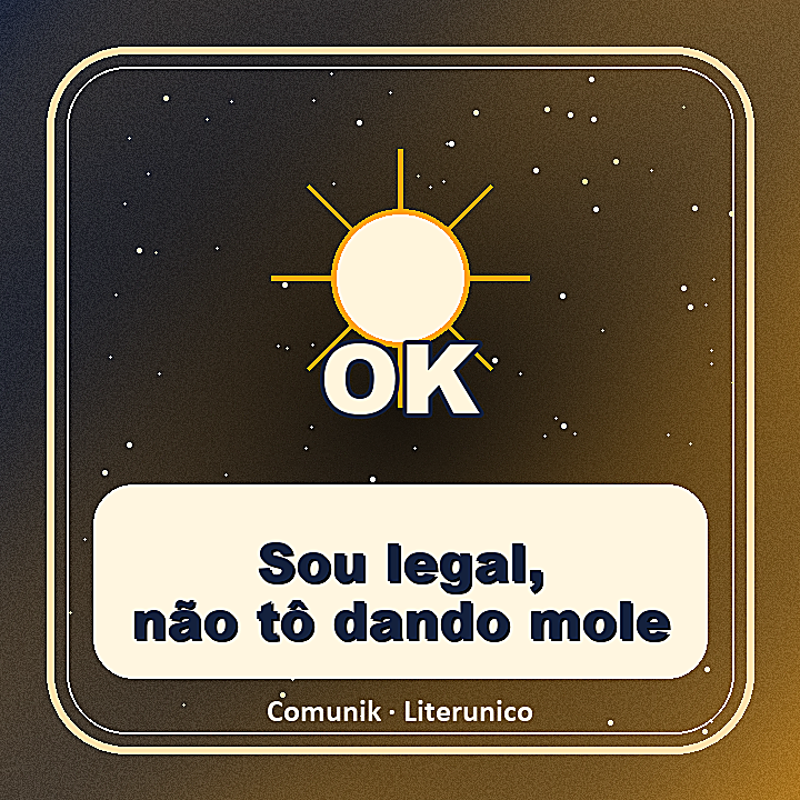 Avatar da comunidade Sou legal, não estou te dando mole