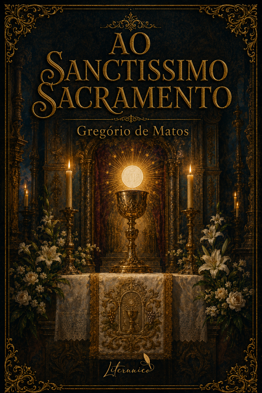 Ao Sanctissimo Sacramento Estando para Comungar