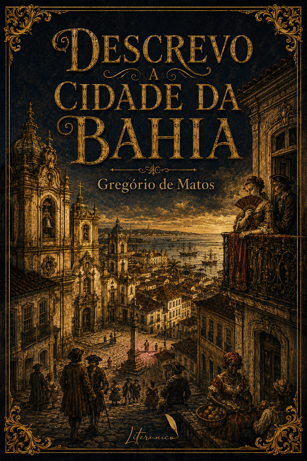 Descrevo que era realmente naquele tempo a cidade da Bahia
