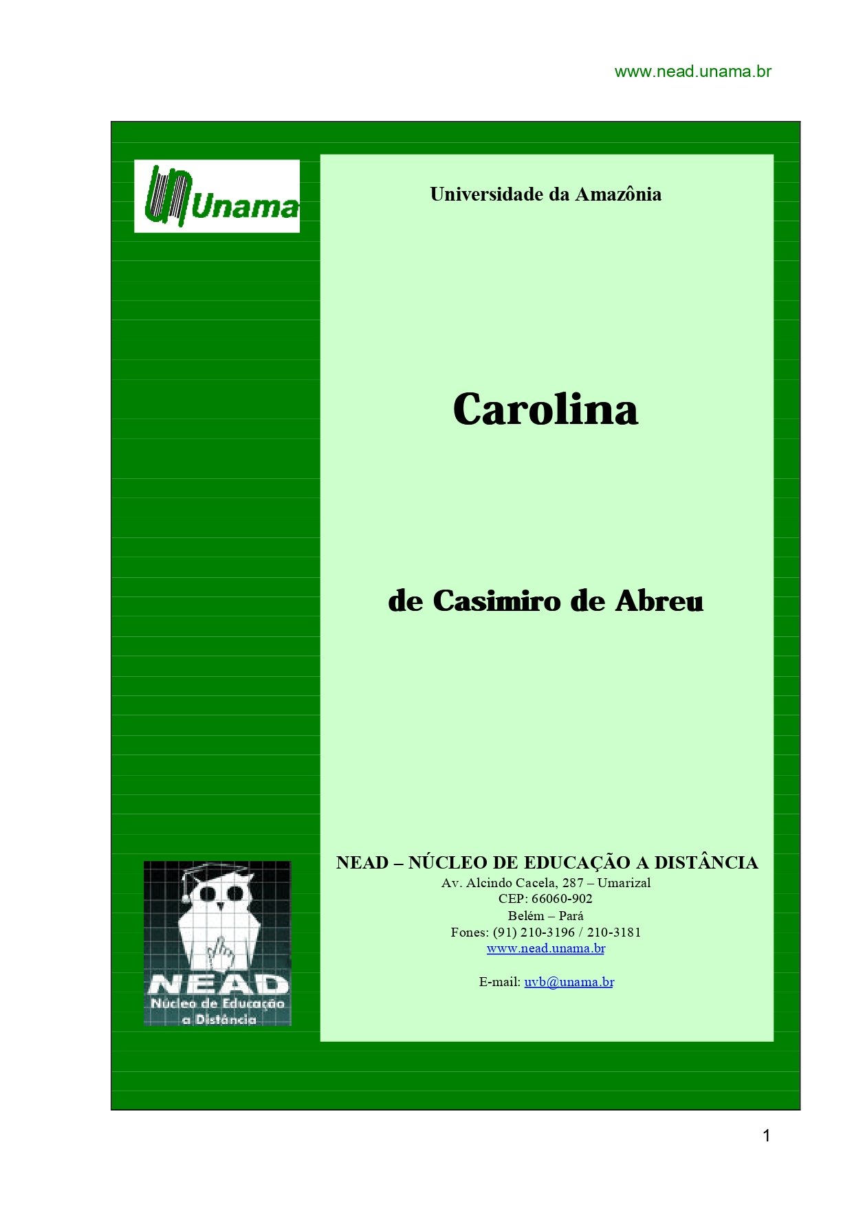 Avatar da comunidade Carolina