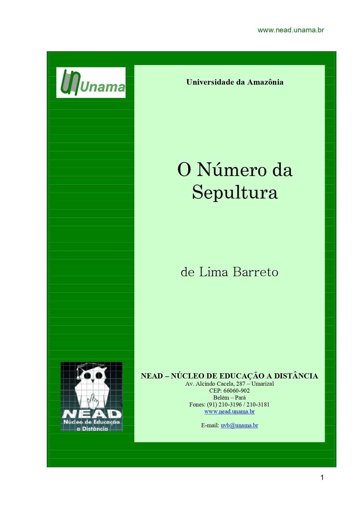 O Número da Sepultura