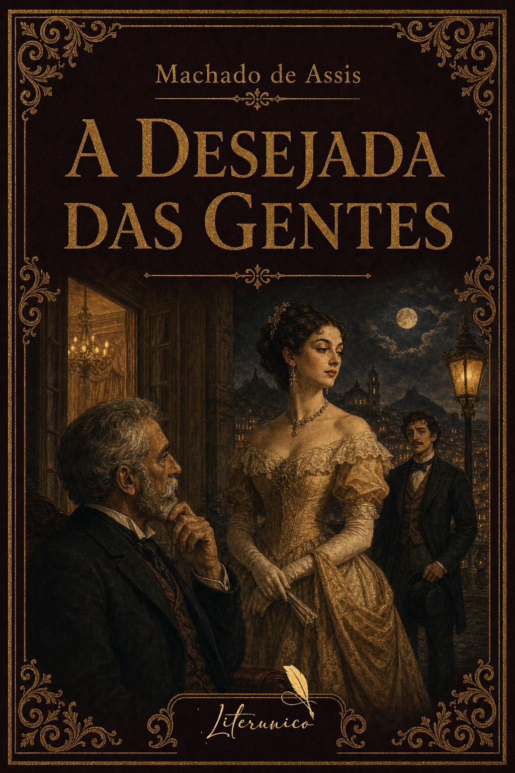 Capa de A Desejada das Gentes