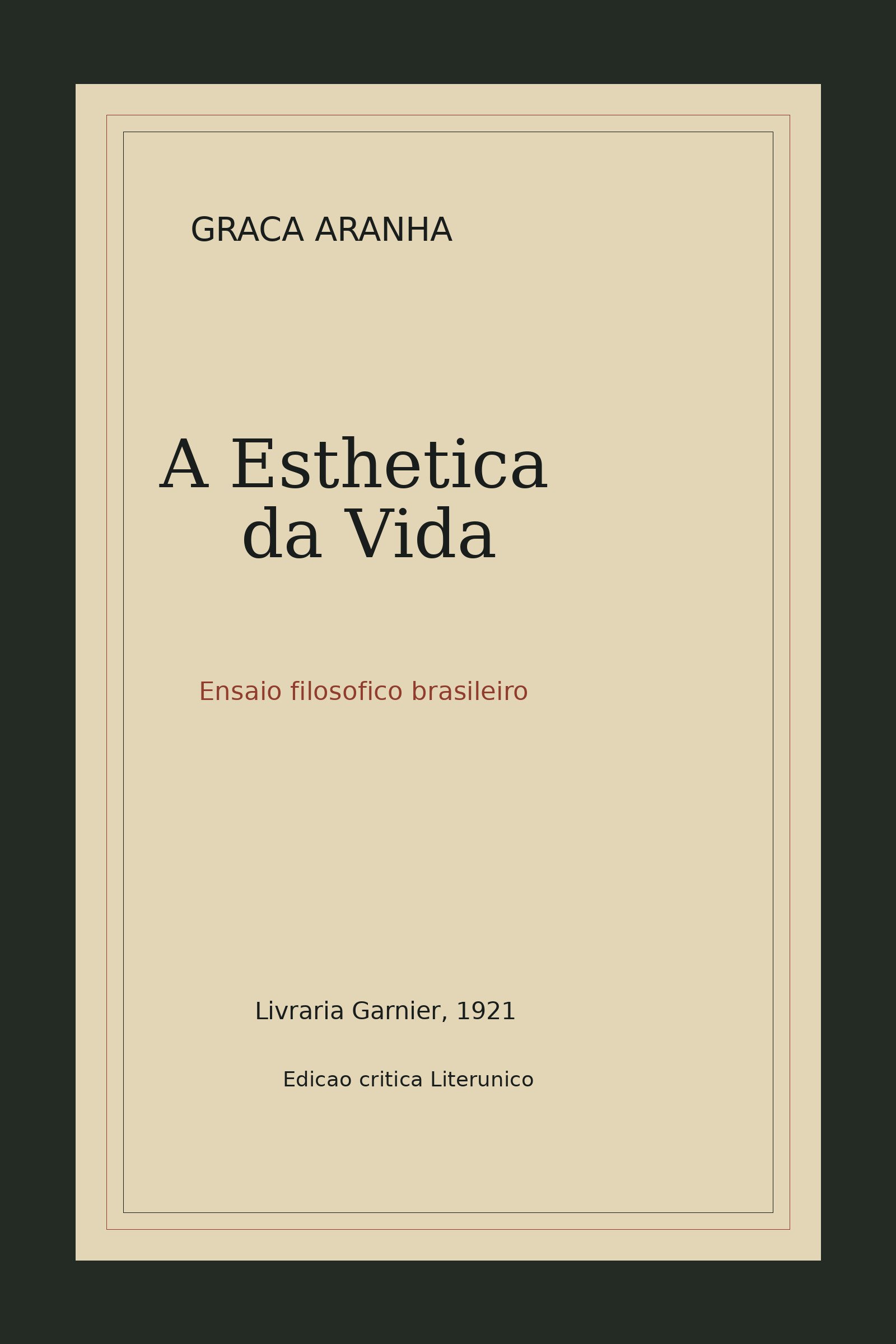 Comunidade · A Esthetica da Vida