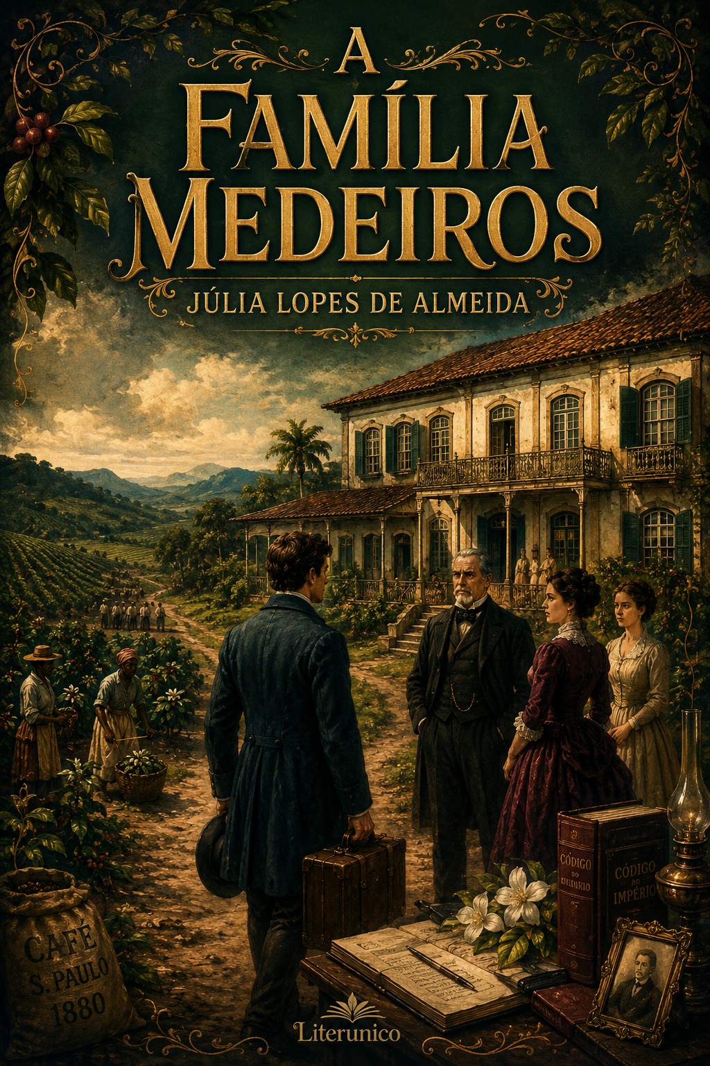 Capa de A Família Medeiros