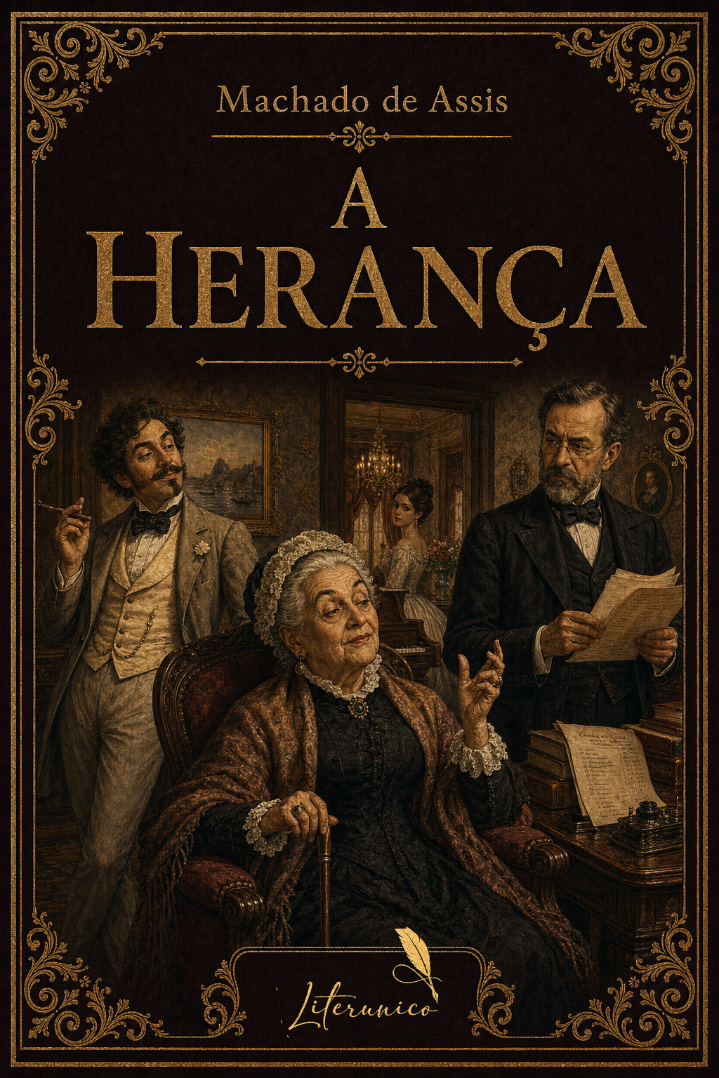 Capa de A Herança