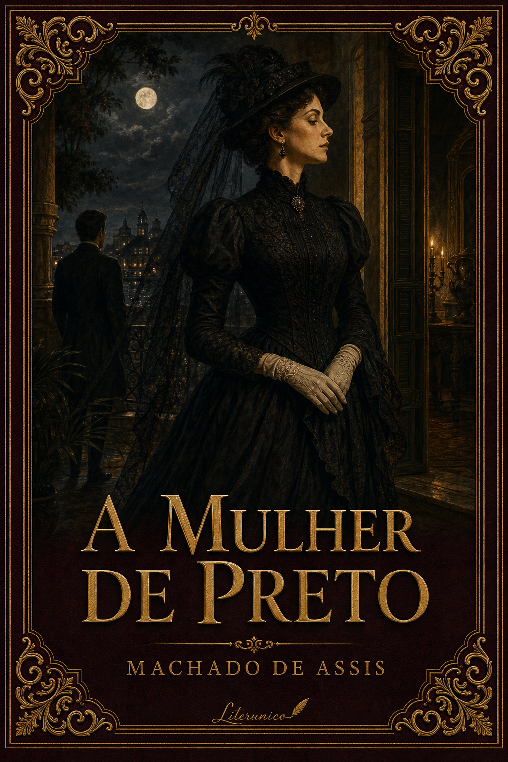 Capa de A Mulher de Preto