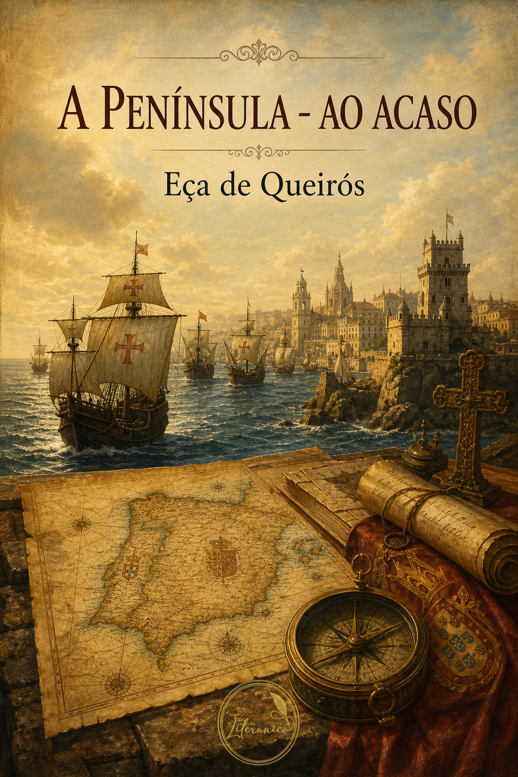 Capa de A península - ao acaso