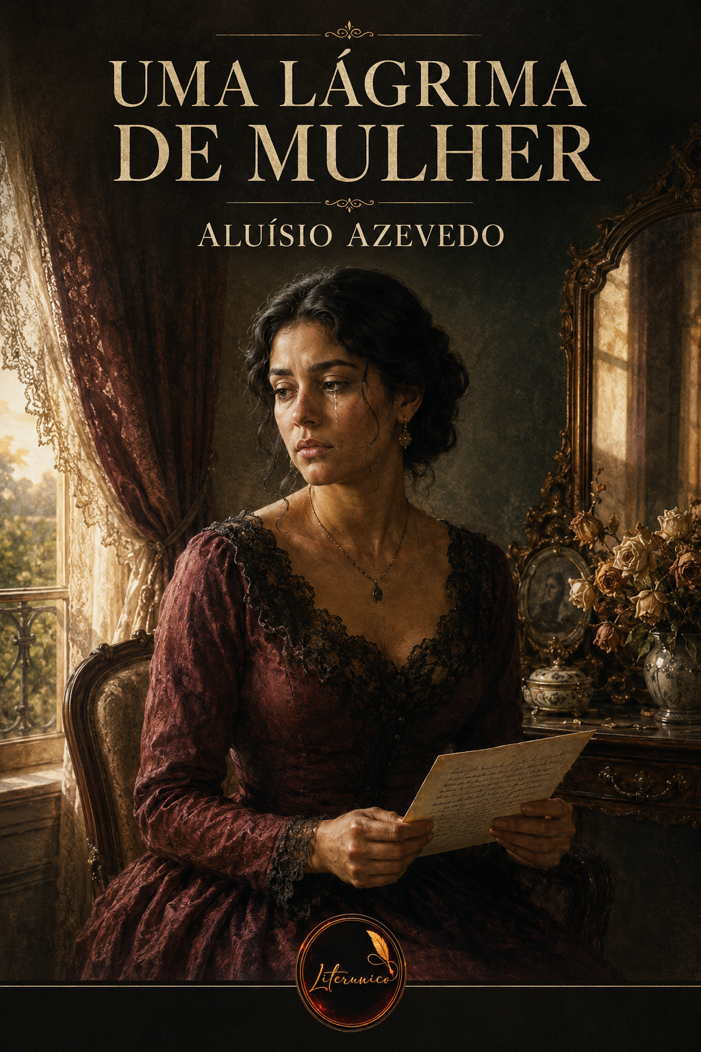 Capa de Uma Lágrima de Mulher