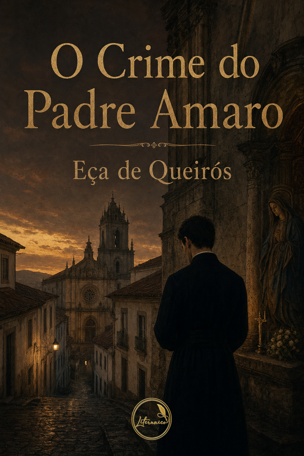 Capa de O Crime do Padre Amaro