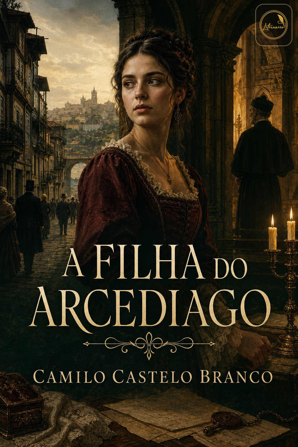 Capa de A Filha do Arcediago