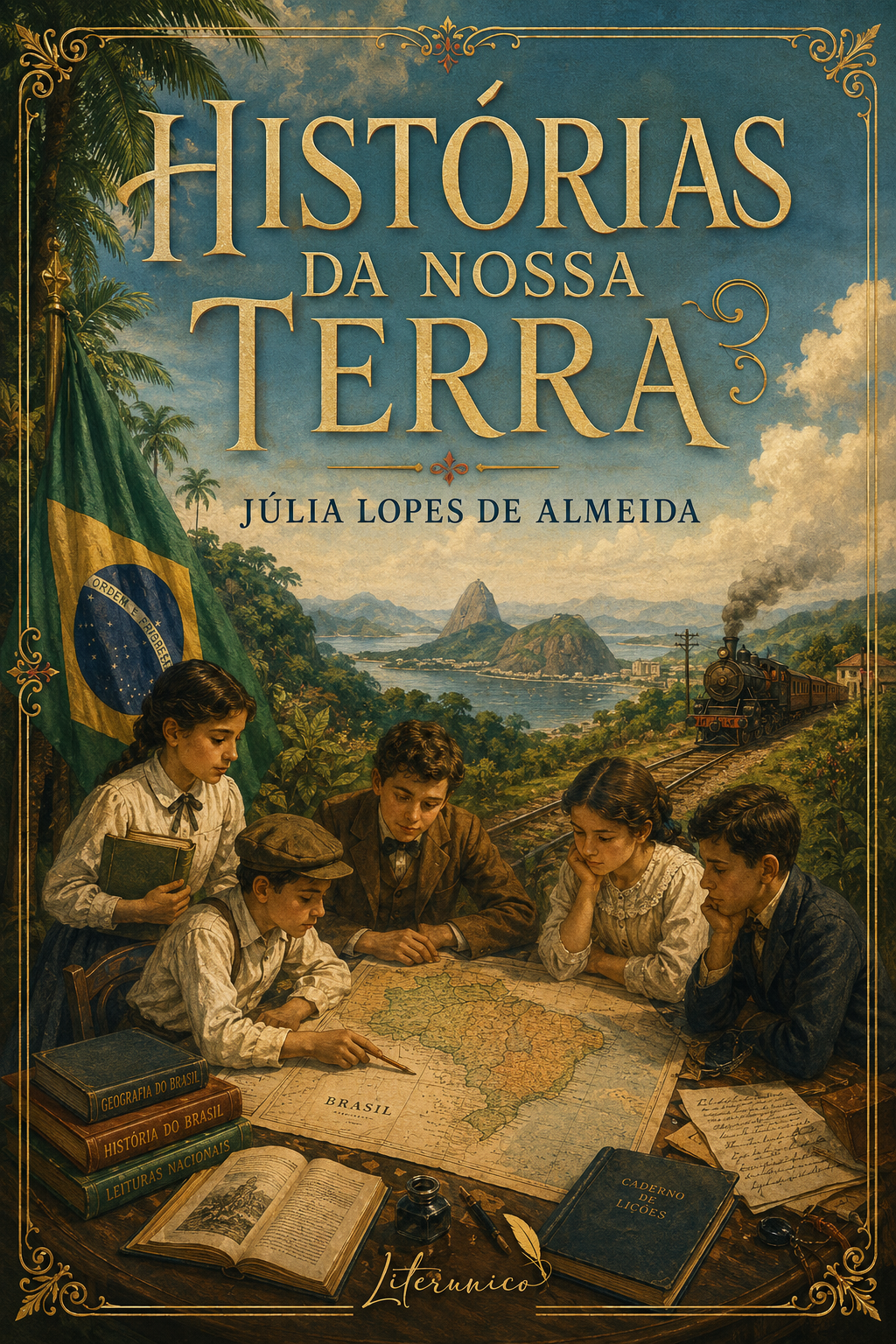 Capa de Histórias da Nossa Terra
