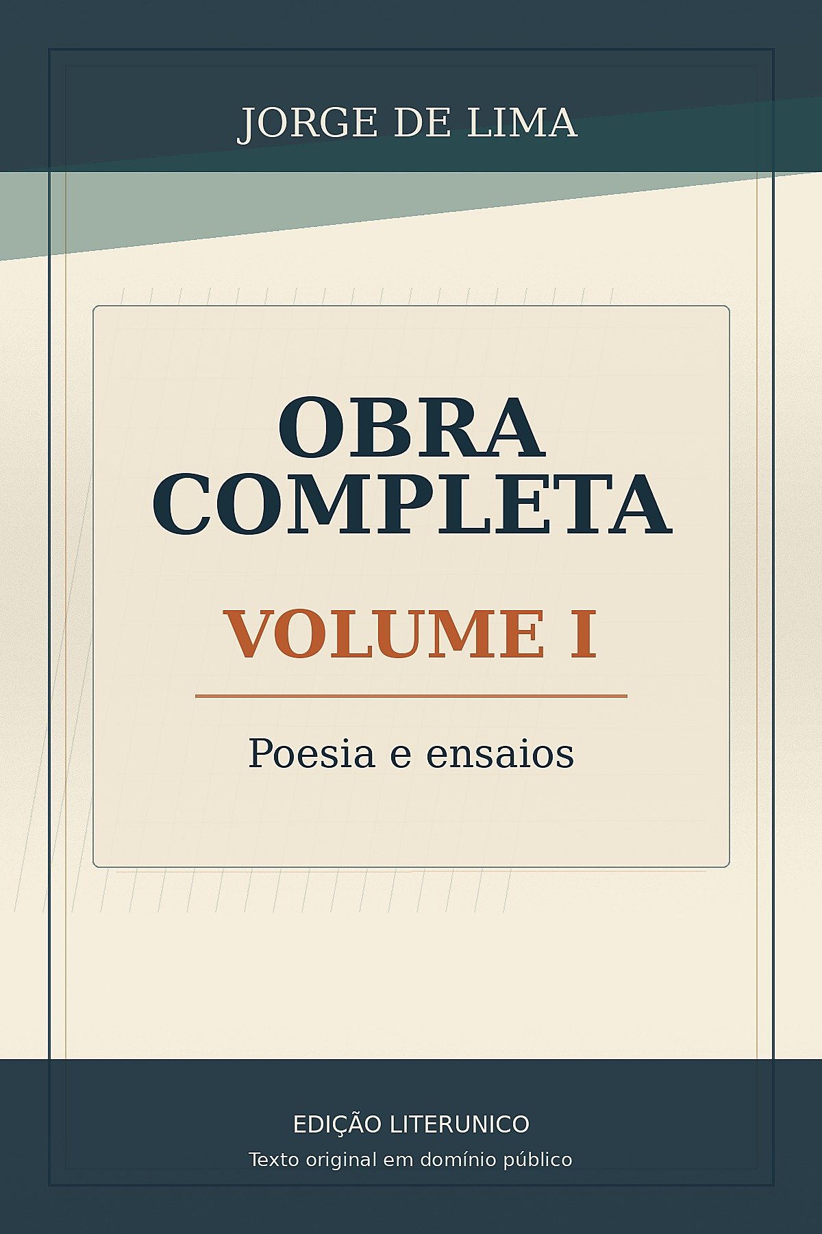 Comunidade · Obra Completa, Volume I