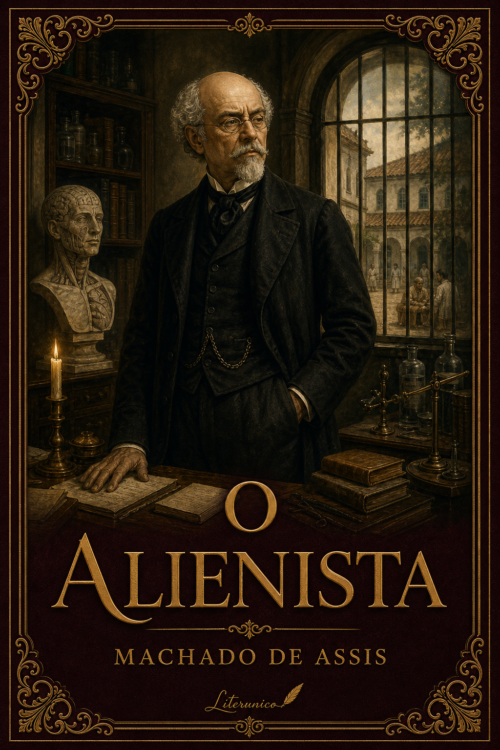 Capa de O Alienista