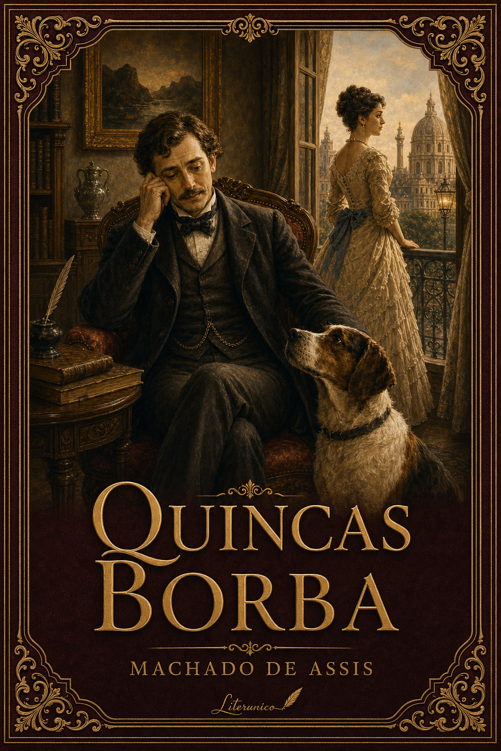 Capa de Quincas Borba