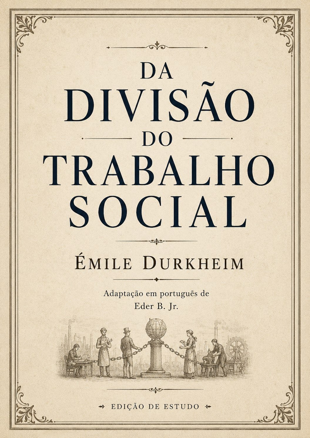 Capa de Da Divisão do Trabalho Social
