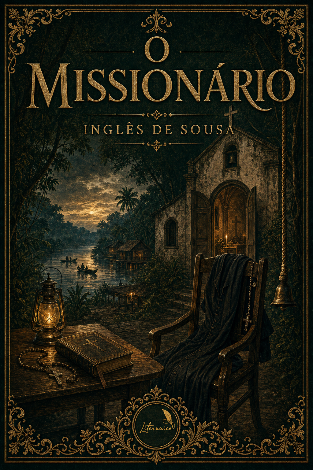 Capa de O Missionário