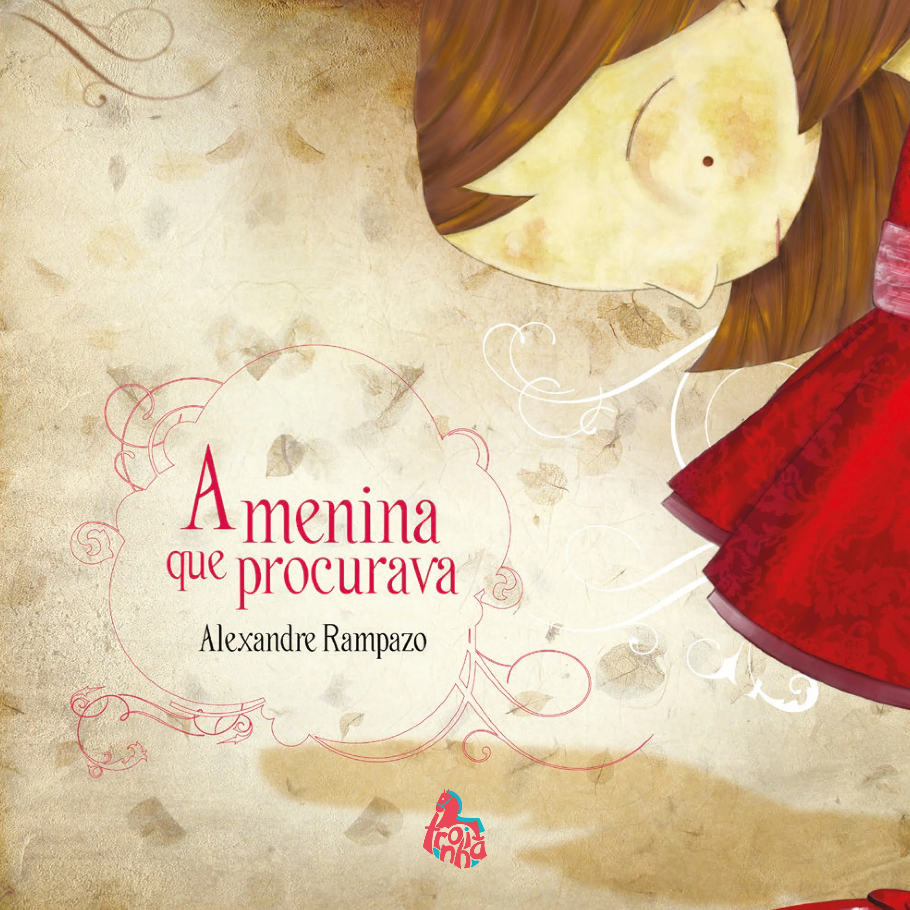 Capa de A menina que procurava