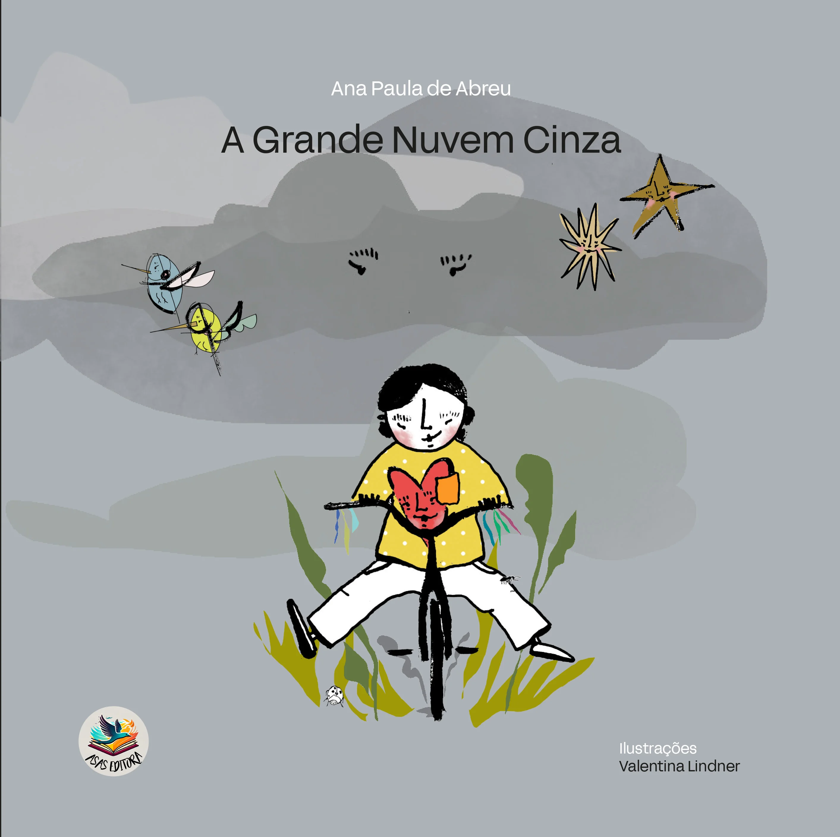 Capa de A grande nuvem cinza