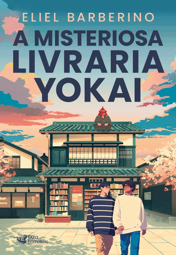 Capa de A misteriosa livraria Yokai