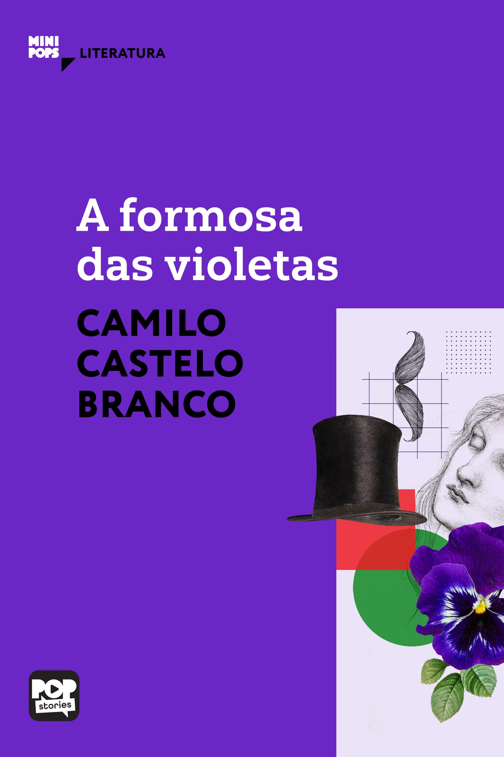 Capa de A Formosa das Violetas